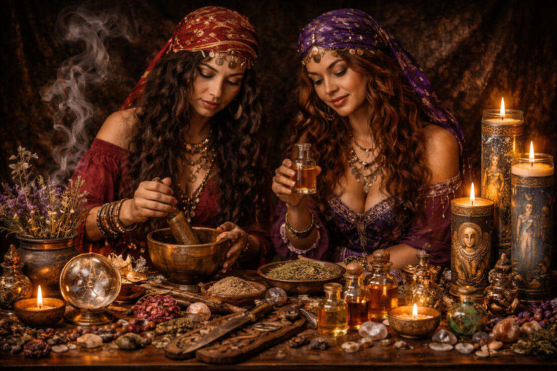 Occult Gypsy Woman Juju Market for the occult practitioners and , gypsies and old world magic, fold magic and more
